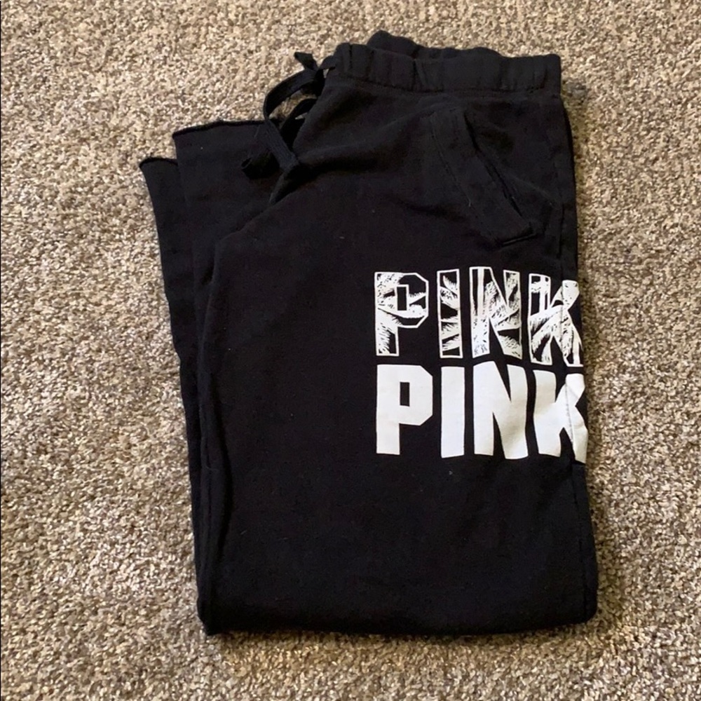 PINK sweat pants!